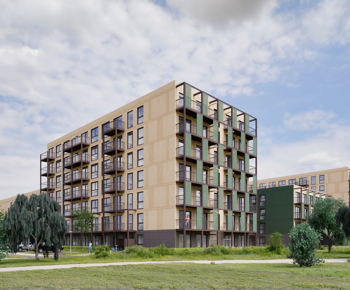 Circusterrein - Bruisende nieuwe woonwijk met verplaatsbare woningen