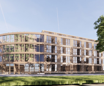 Xylino - Pilot met houtbouw voor een gestapeld appartementencomplex 