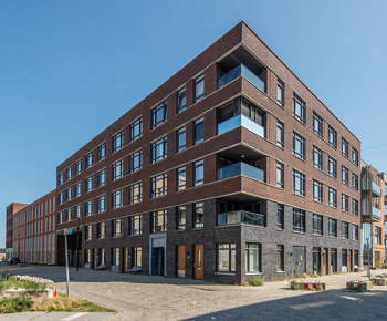 Centrumeiland kavel 15 - Eerste sociale huurwoningen op het Centrumeiland in IJburg