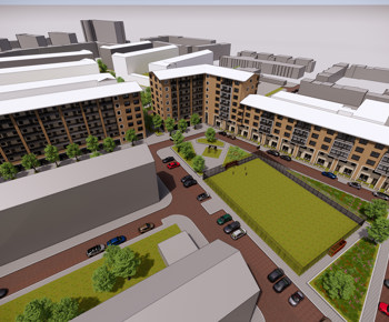 Nieuwenhuysenbuurt - Omvangrijke gebiedsvernieuwing met sloop-nieuwbouw